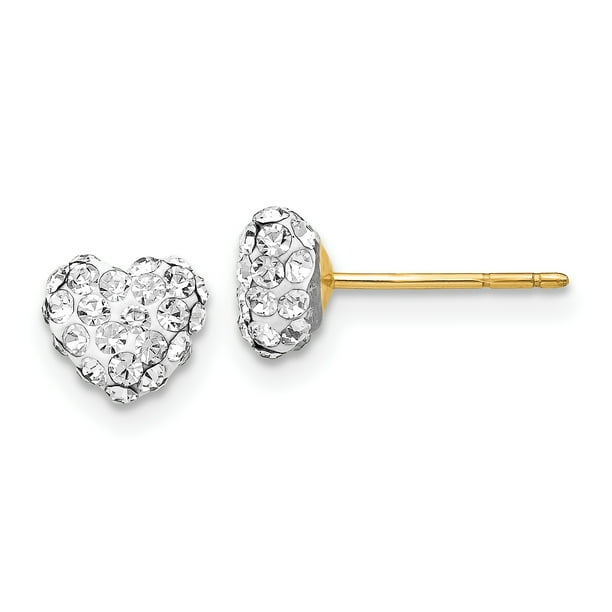 14K Yellow Gold 6mm Square CZ Post Earrings Solid 6 mm 6 mm Stud Earrings Jewelry 14K Yellow Gold 6mm Square CZ Post Earrings Solid 6 mm 6 mm Stud Earrings Jewelry